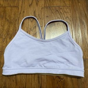 Lululemon light purple sports bra. Size 4.